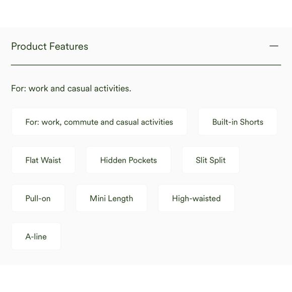 Halara High Waisted 2-in-1 Split Mini Work Skirt in Black Size S NWT - Picture 9 of 11